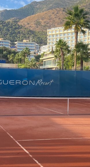 Pista de tierra de Higuerón Resort